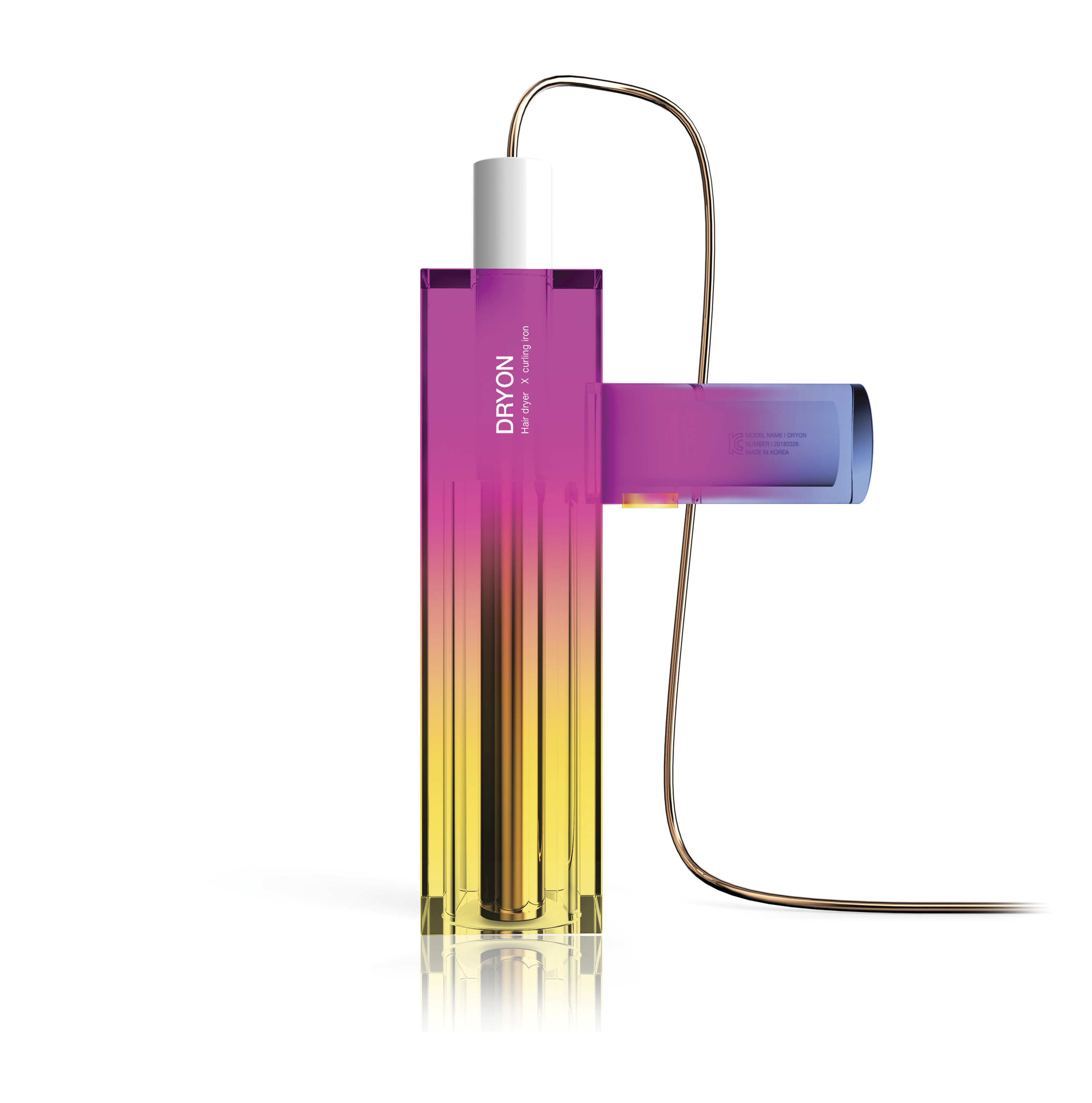 2018 red dot design concept award，DR，hair drier，