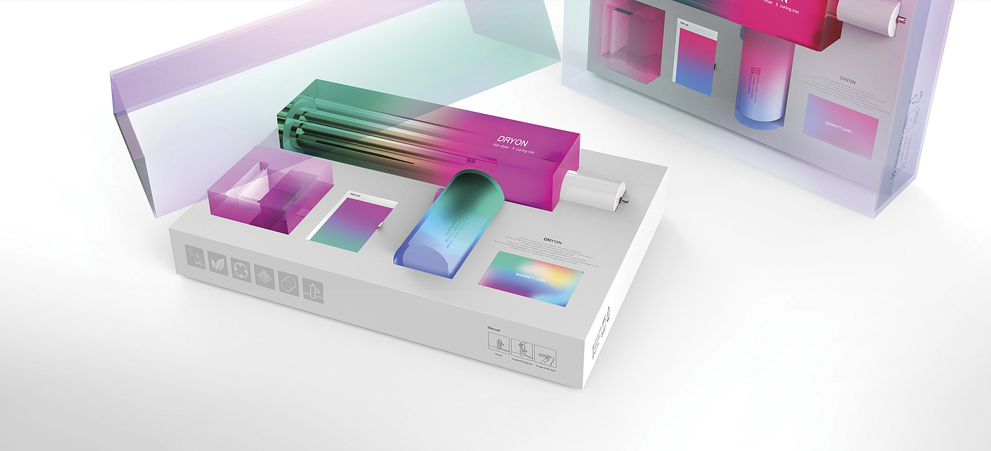 2018 red dot design concept award，DR，hair drier，