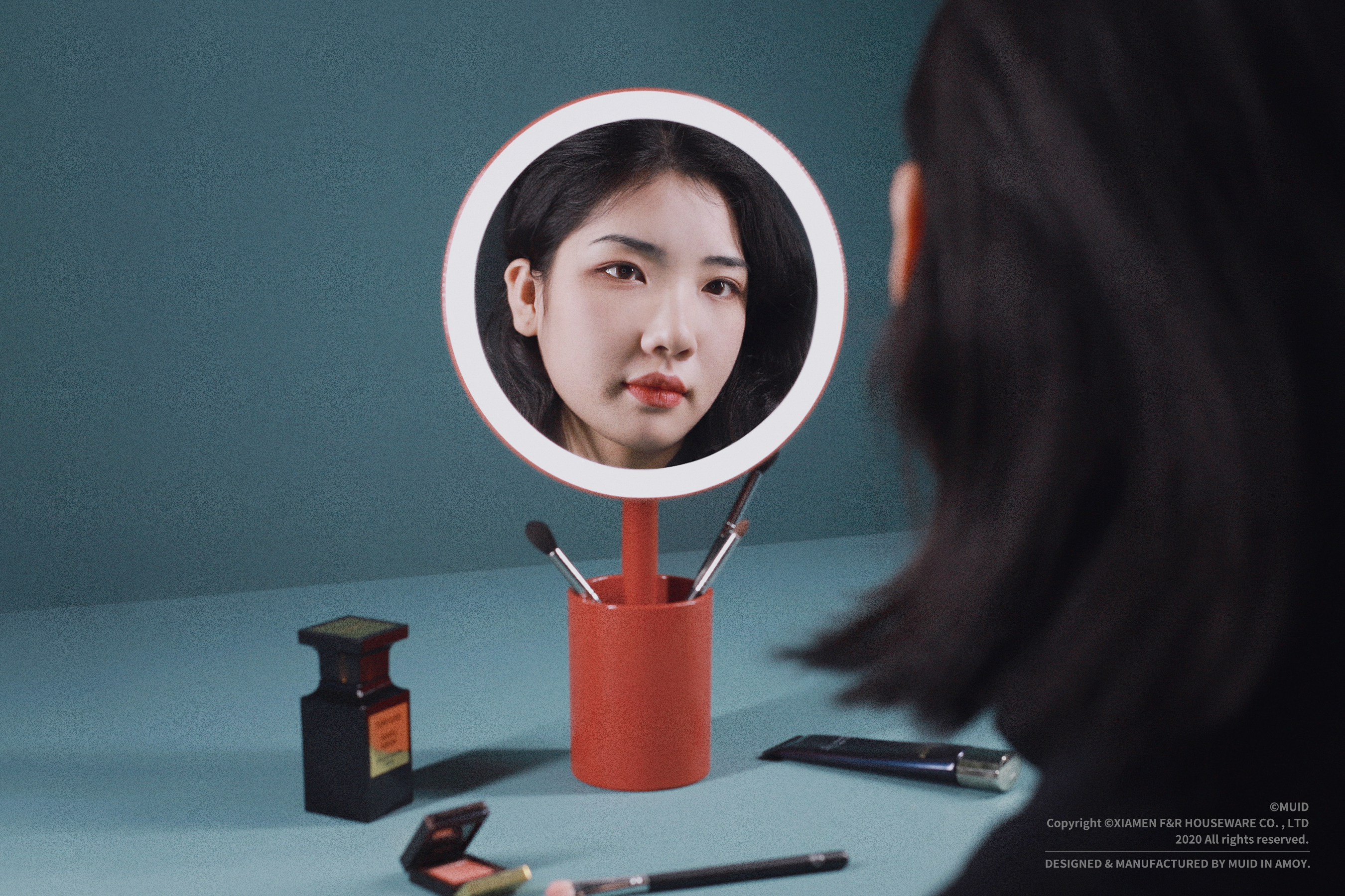 product design，industrial design，Mirror makeup，original，MUID，