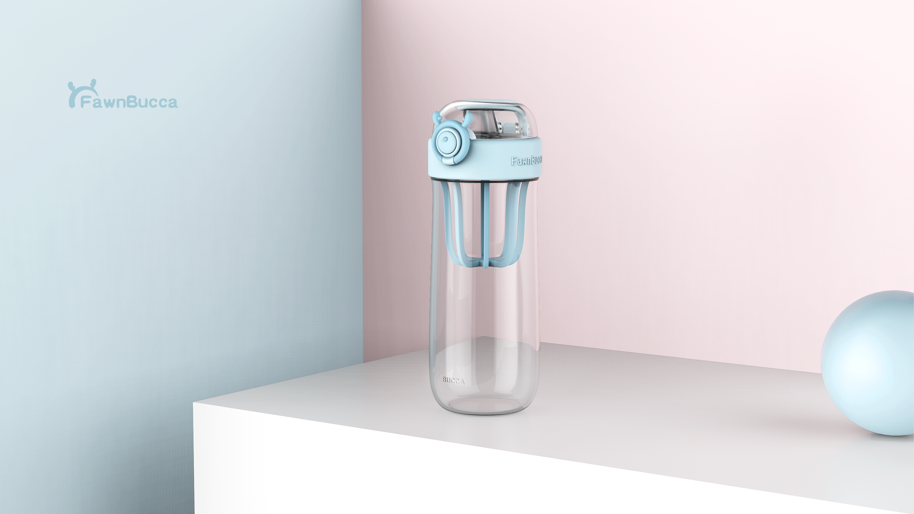 Shaking cup，lovely，fawn，Ins wind，Portable，ECOTEK，Yike，