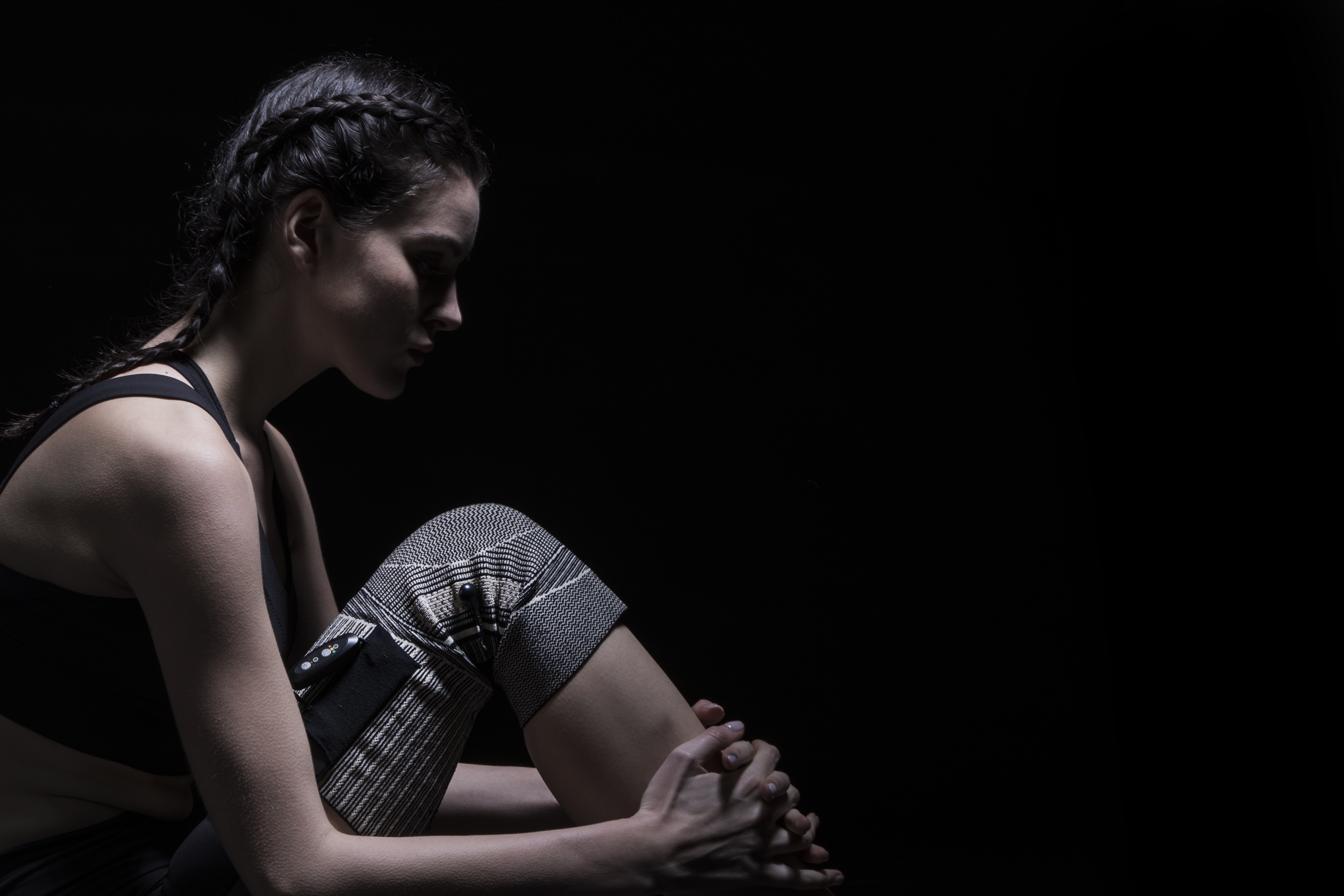 2018 red dot design concept award，3d，3D Heat Conductive，Knee Sleeve，3D thermal knee pads，