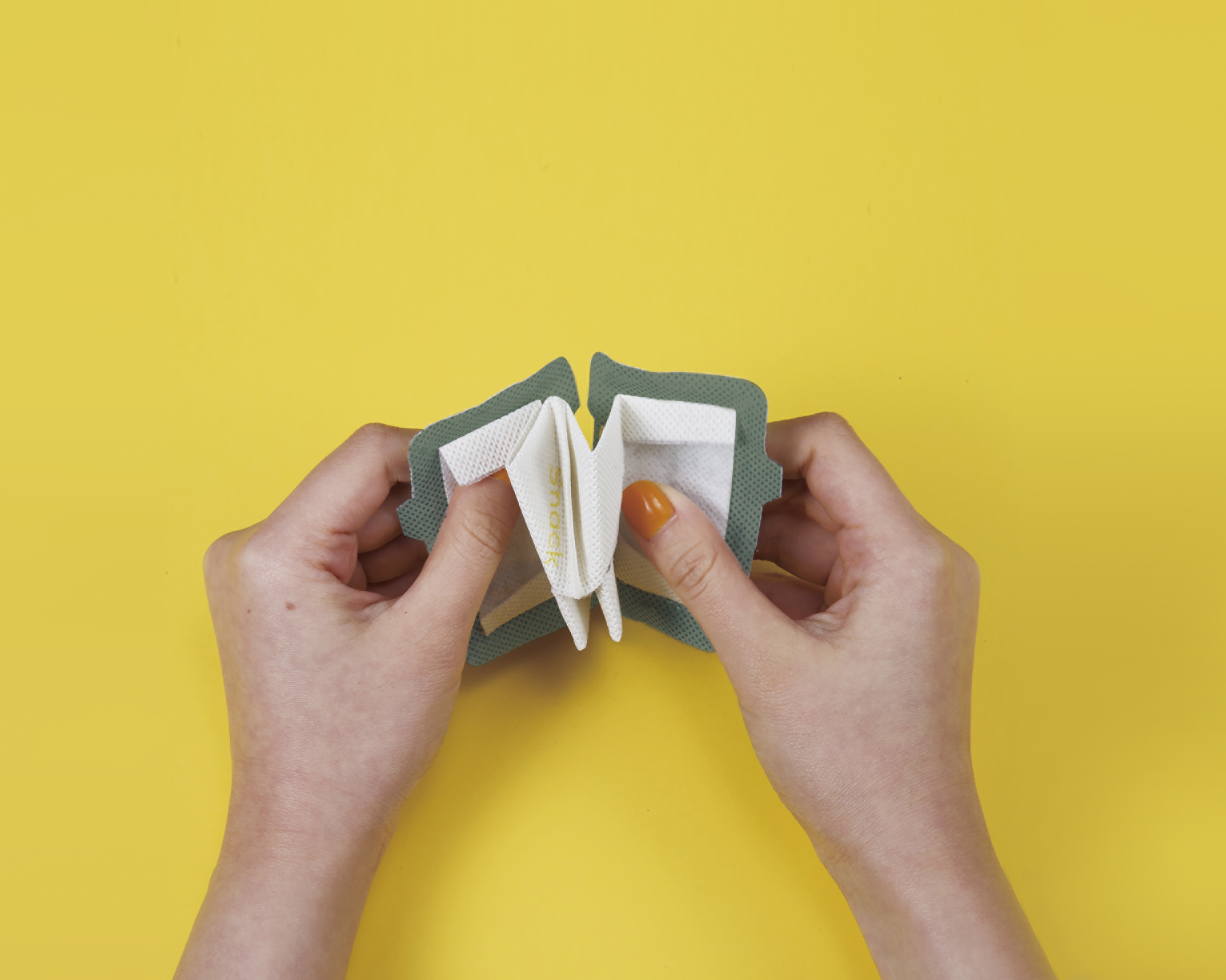 2018 red dot design concept award，Snack Mask，Mask，Independent packaging，