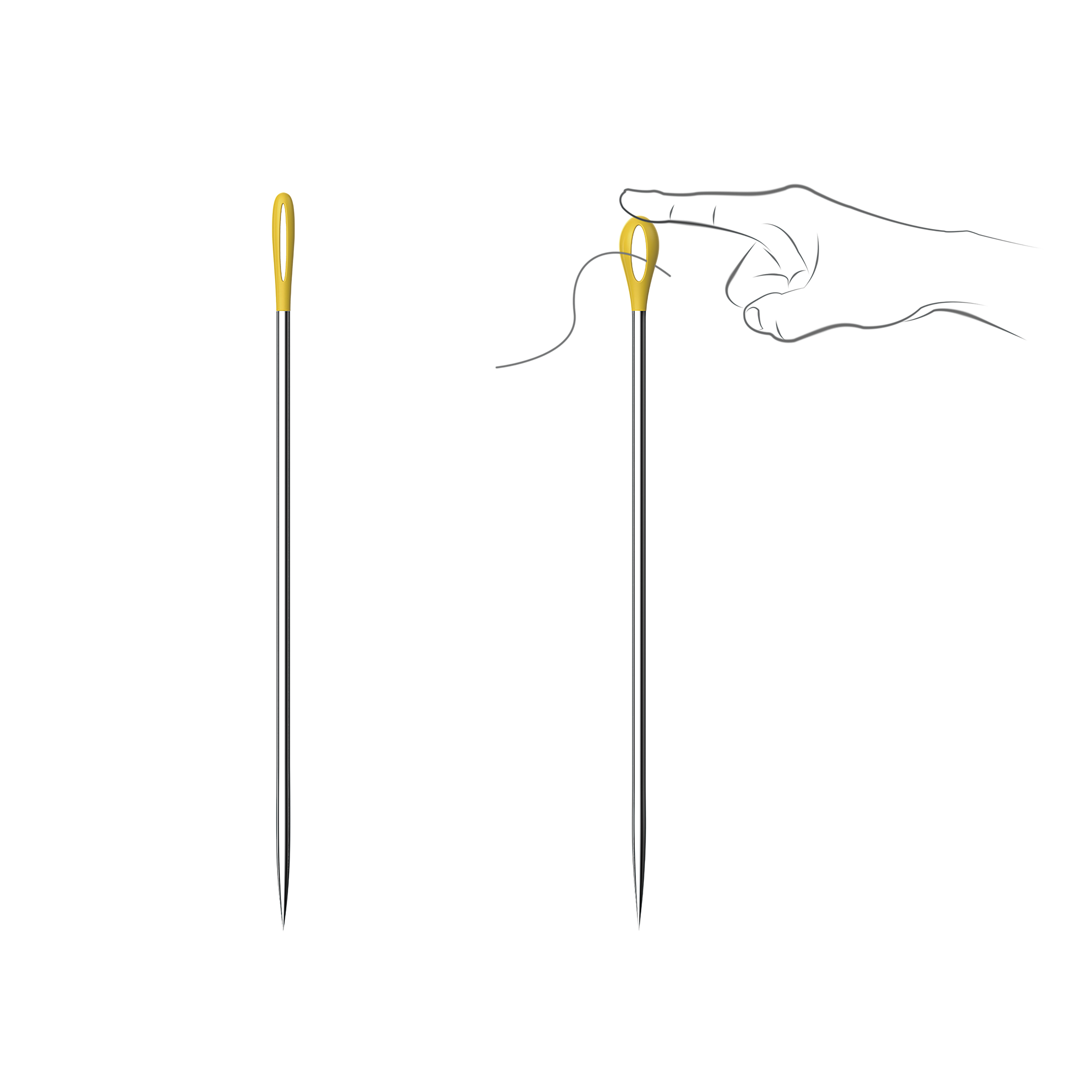 2018 red dot design concept award，Colored Needle，soft，needle，colour，