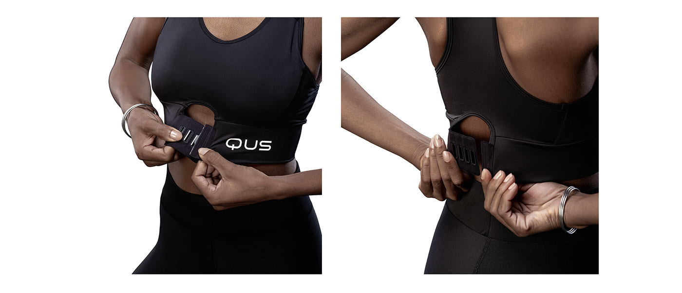 2018 red dot design concept award，QUS. Body Connected.，textile，washing，