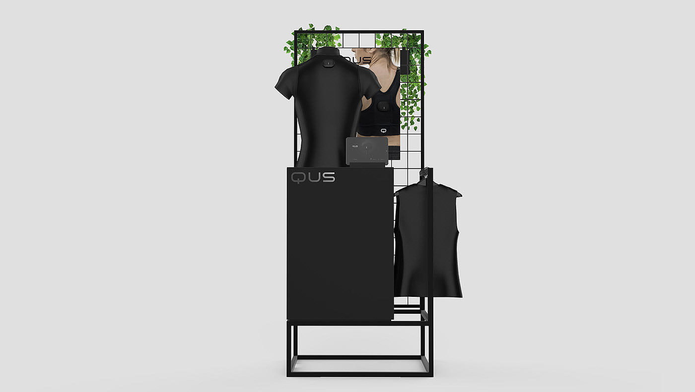 2018 red dot design concept award，QUS. Body Connected.，textile，washing，