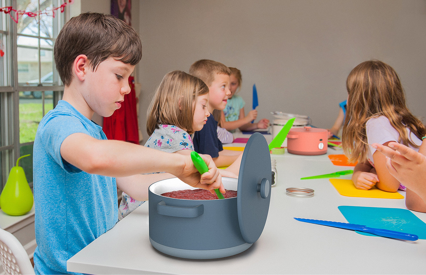 rice cooker，children，Mingrui design，meanewdesign，industrial design，