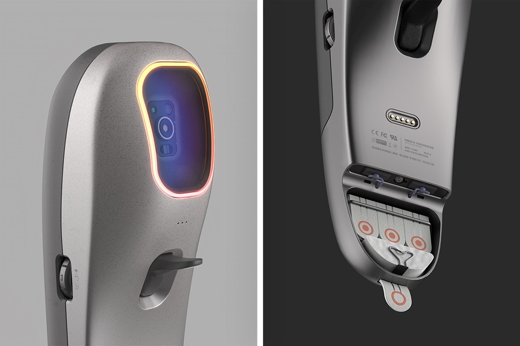 Hand held thermometer，