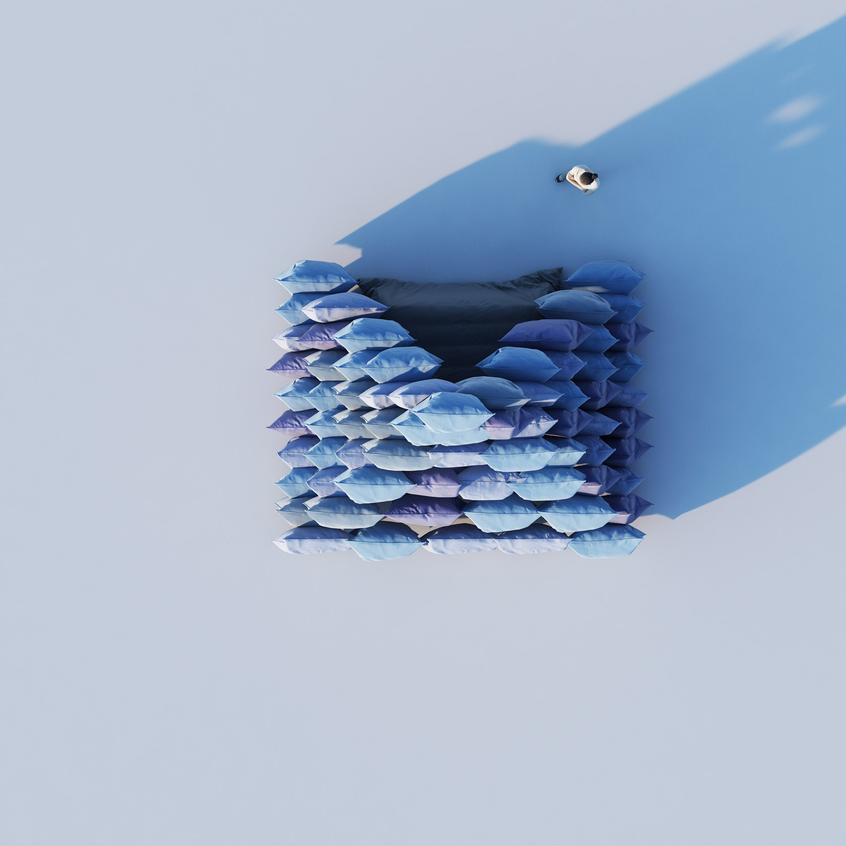 Pillow Pyramid，Pillow pyramid，coronavirus，home quarantine，