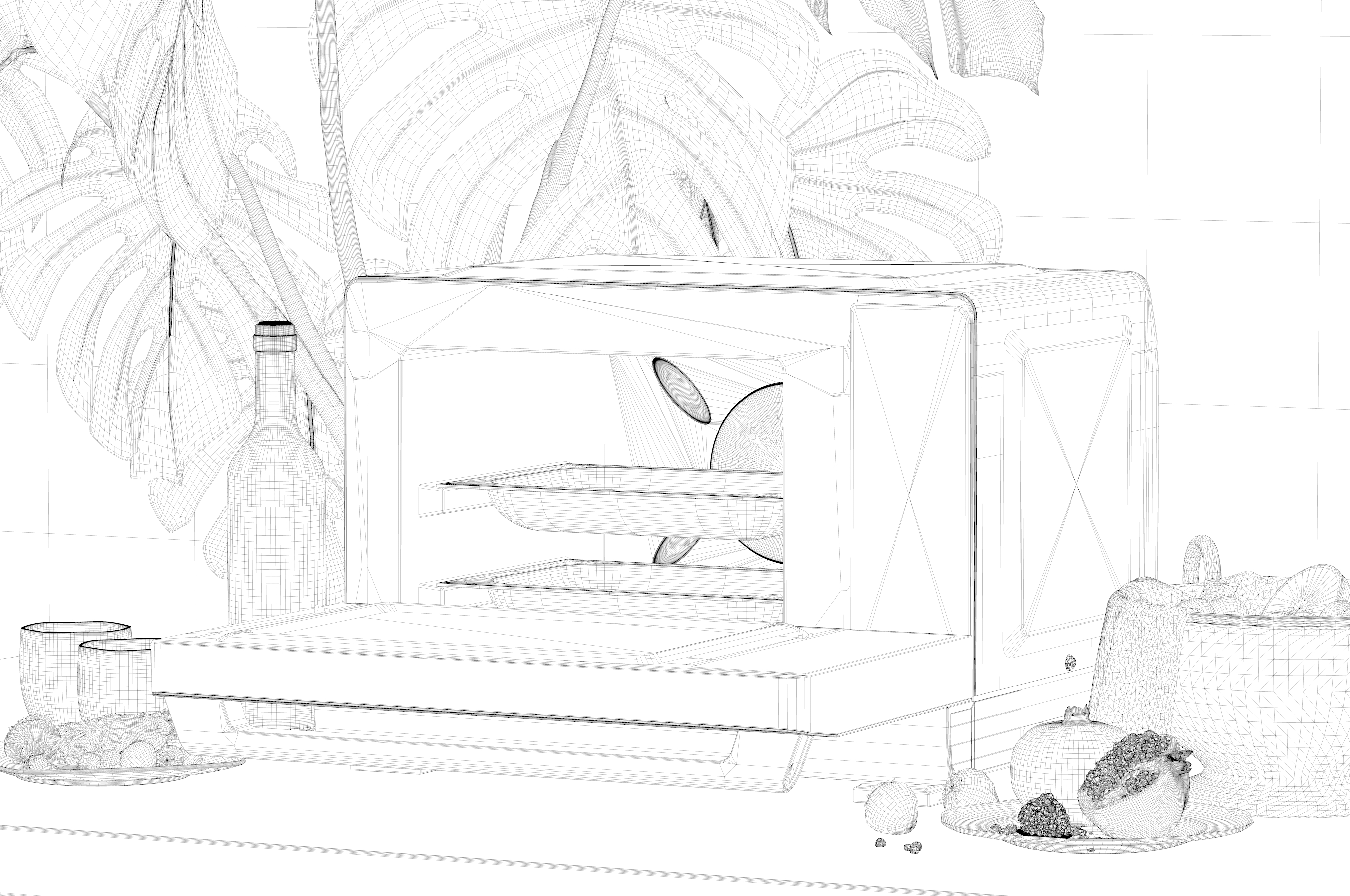 Rendering + modeling，Rendering of renderings，Appearance design，3D rendering，