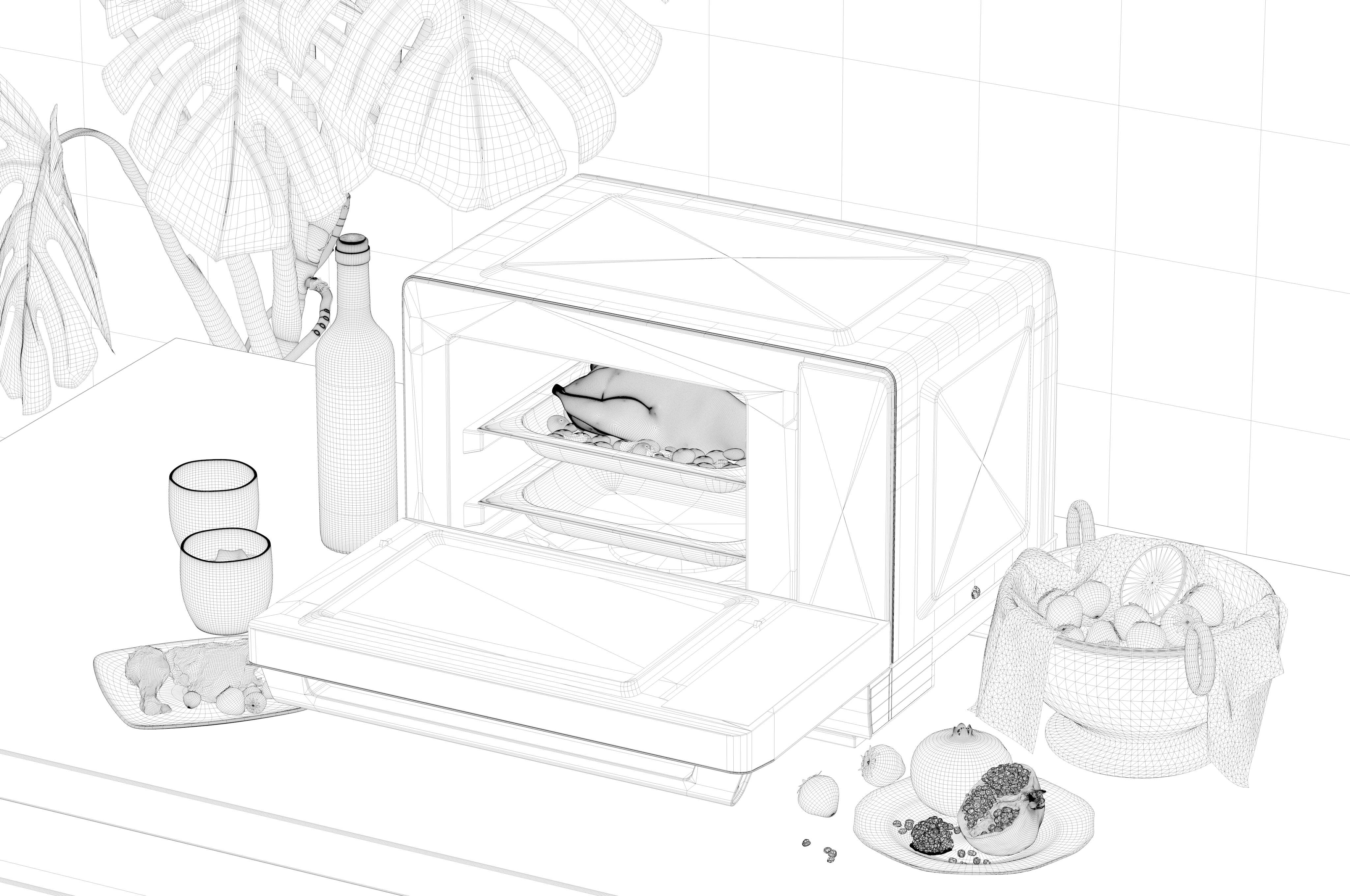 Rendering + modeling，Rendering of renderings，Appearance design，3D rendering，