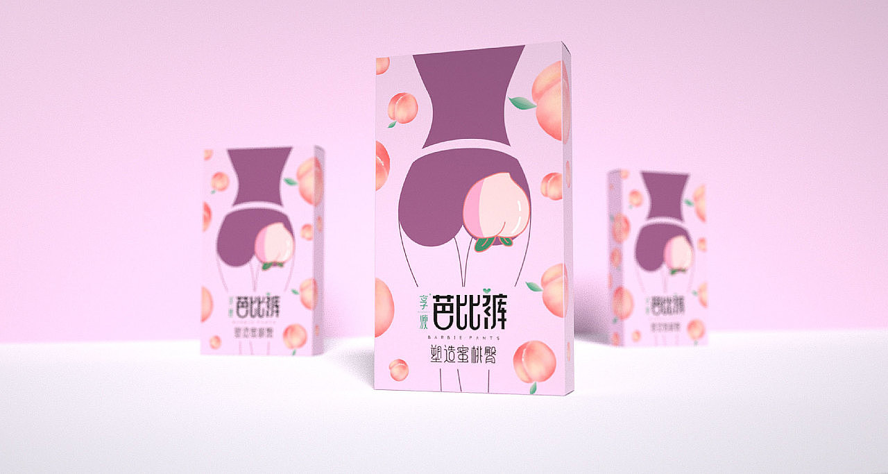 Silk stockings underwear packaging design / clothing packaging design / pantyhose creativity，