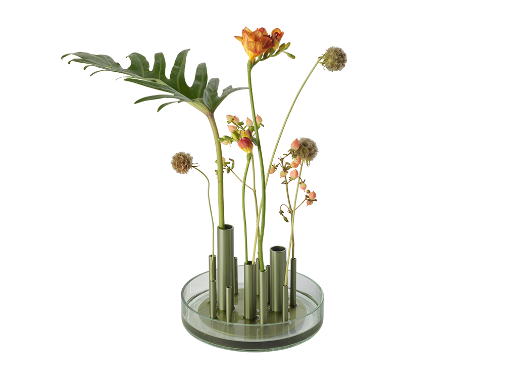 vase，Wall hanging，smiling face，