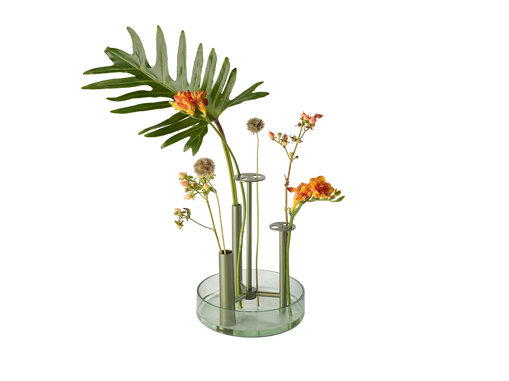 vase，Wall hanging，smiling face，