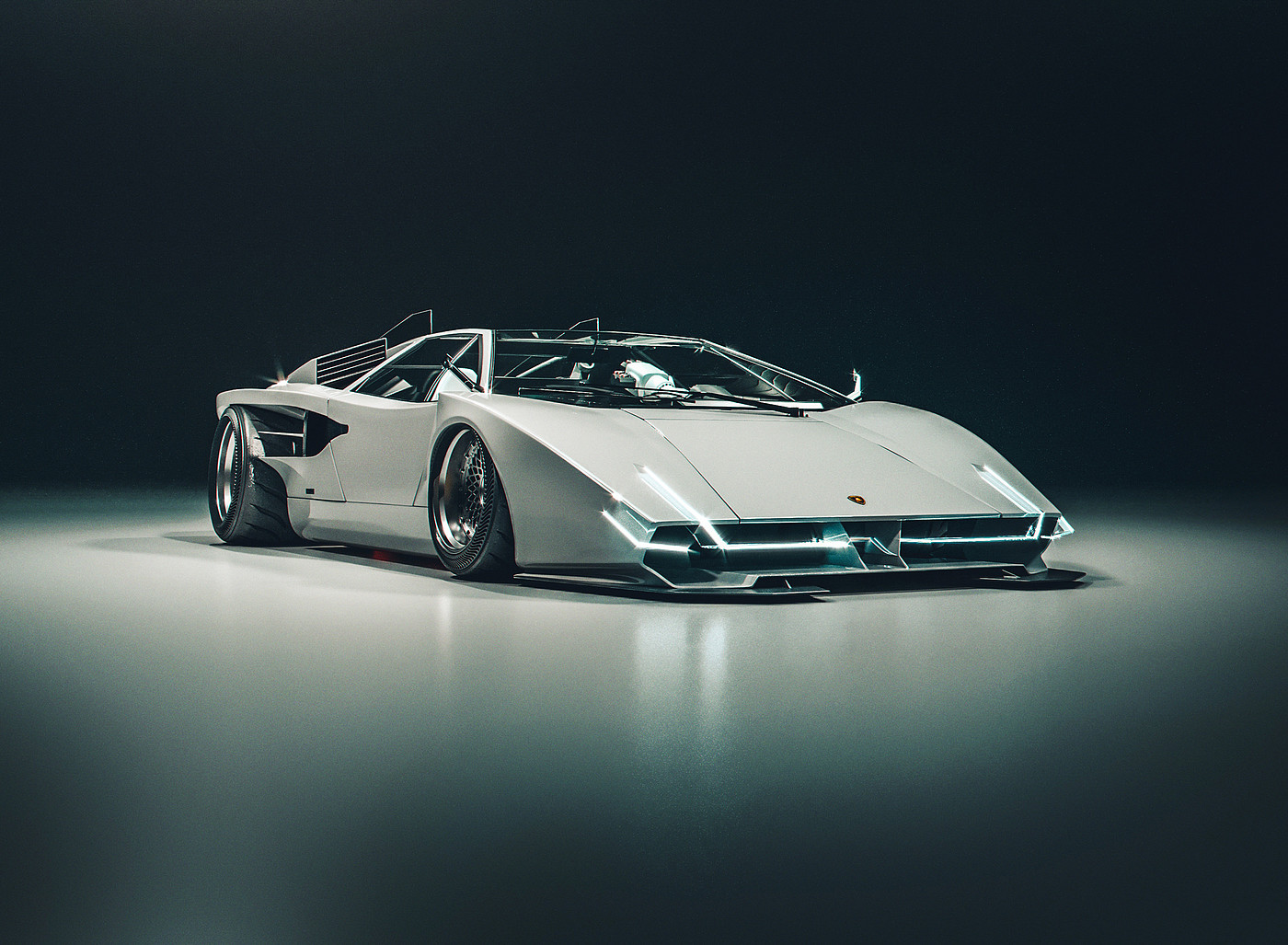 Airless tire，Concept Car，3d，Unmanned car，