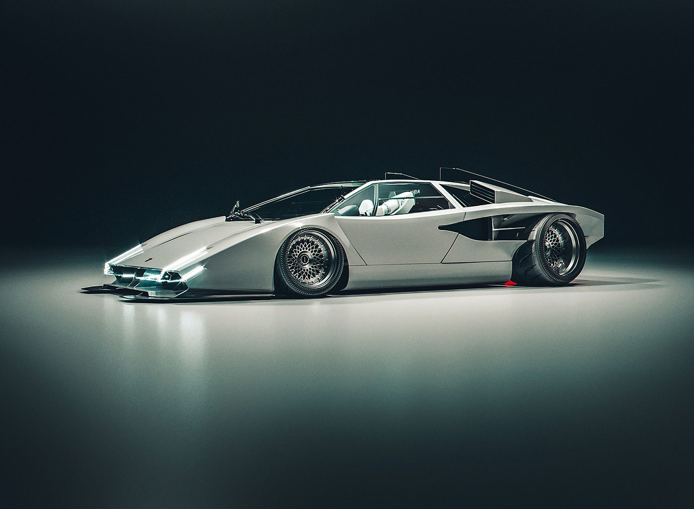 Airless tire，Concept Car，3d，Unmanned car，