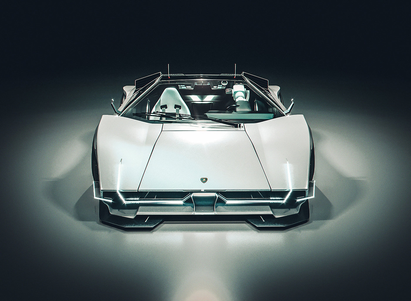 Airless tire，Concept Car，3d，Unmanned car，