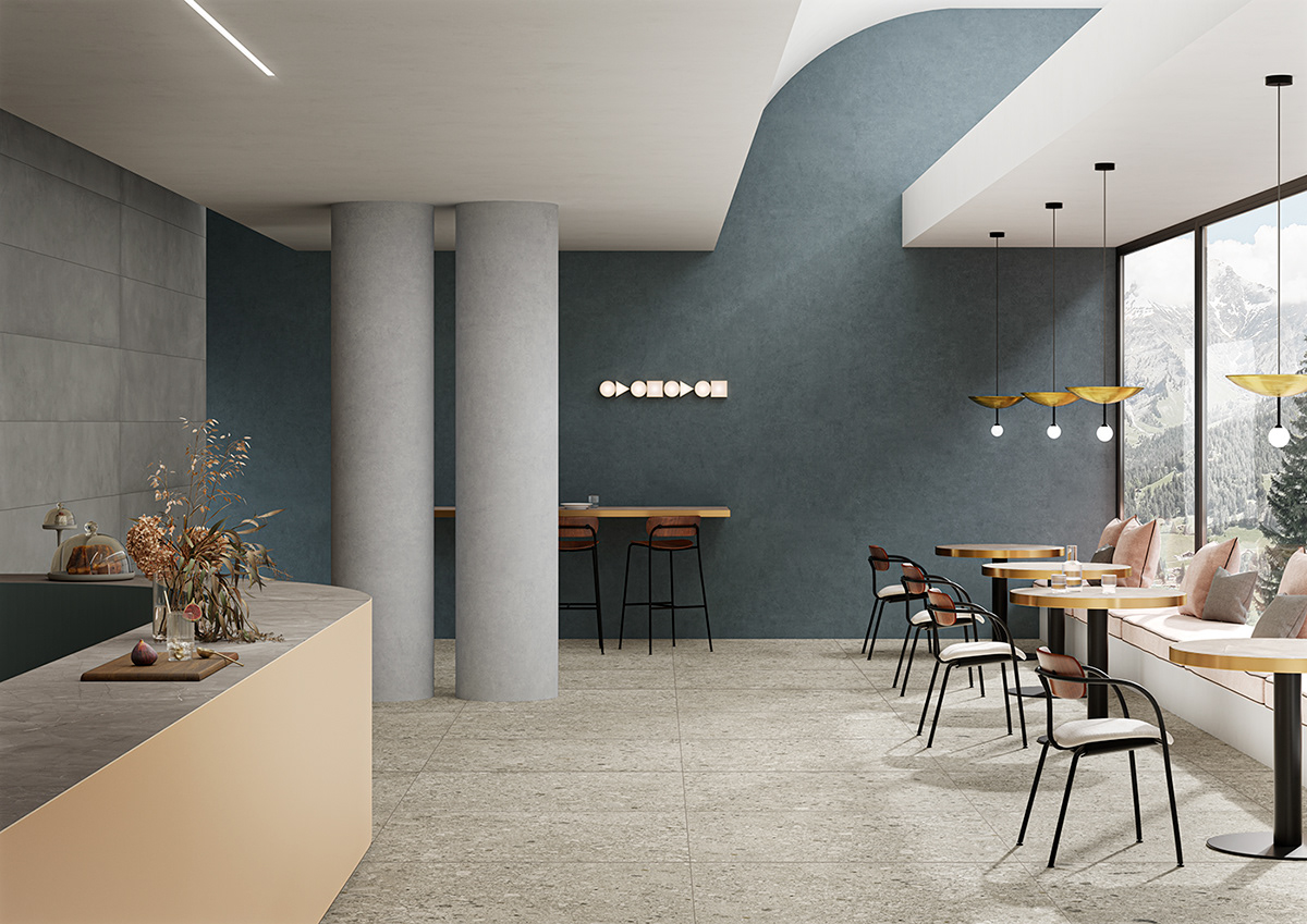 Ceramica Del Conca，Malachite，indoor，