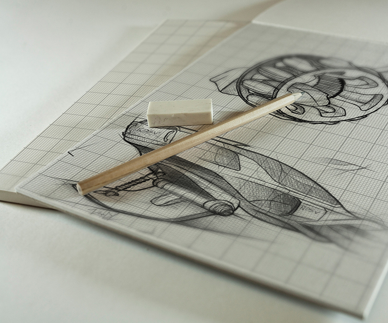 Hand drawn，Illustration，Photography，vehicle，Creative design，industrial design，product design，