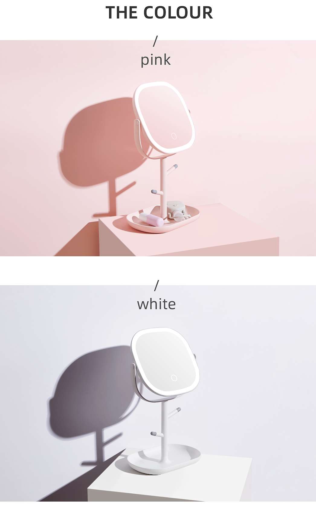 Led cosmetic mirror，Household necessities，High value household goods，The first makeup mirror on the makeup Road，