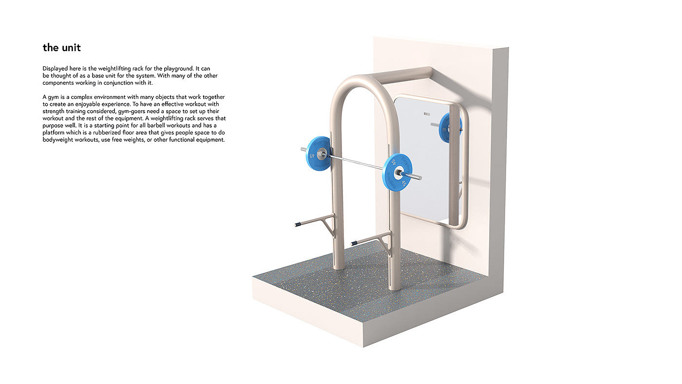 Playground，健身器材，健身房，力量训练，个性化，
