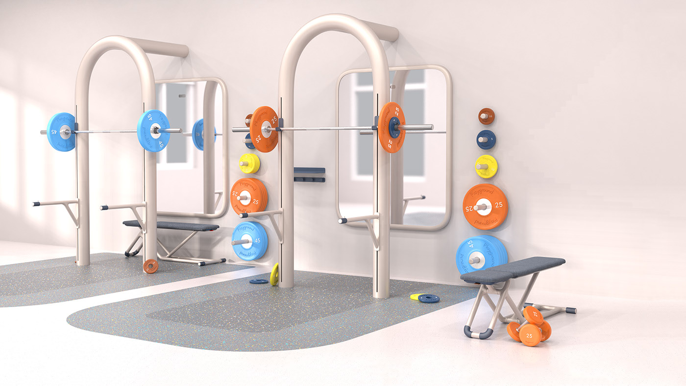 Playground，Fitness Equipment，gym，strength training，individualization，