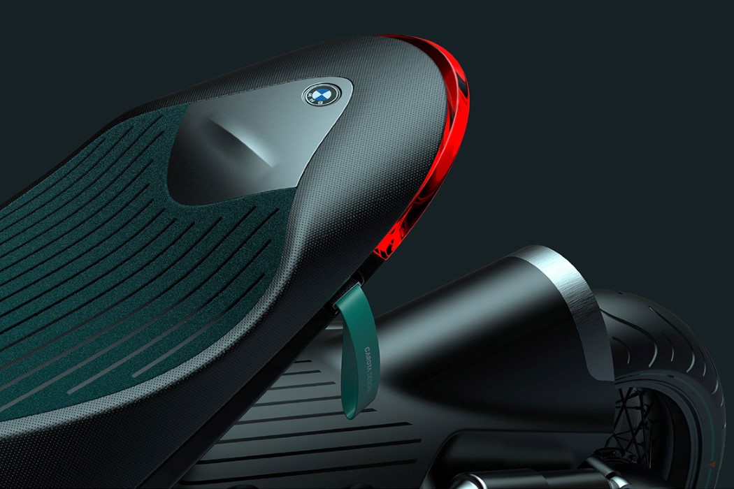 bmw，E-Scooter，Cantilever seat，concept，Electric motorcycle，
