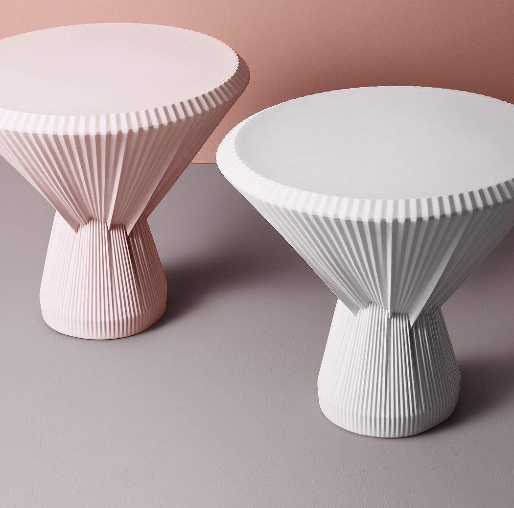 Side table，ceramics，Parameterization，German Design Award，