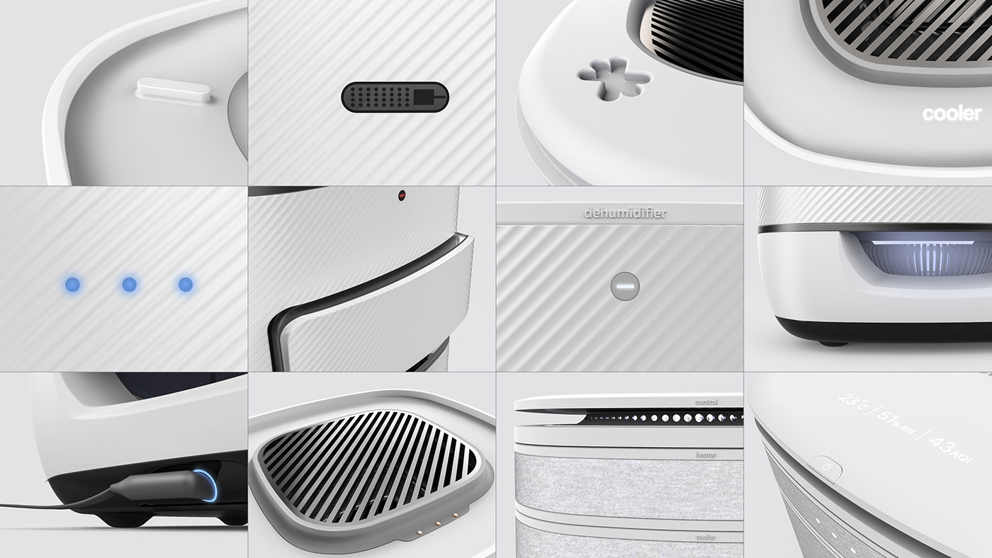 Aeris Uno，modularization，Climate control equipment，