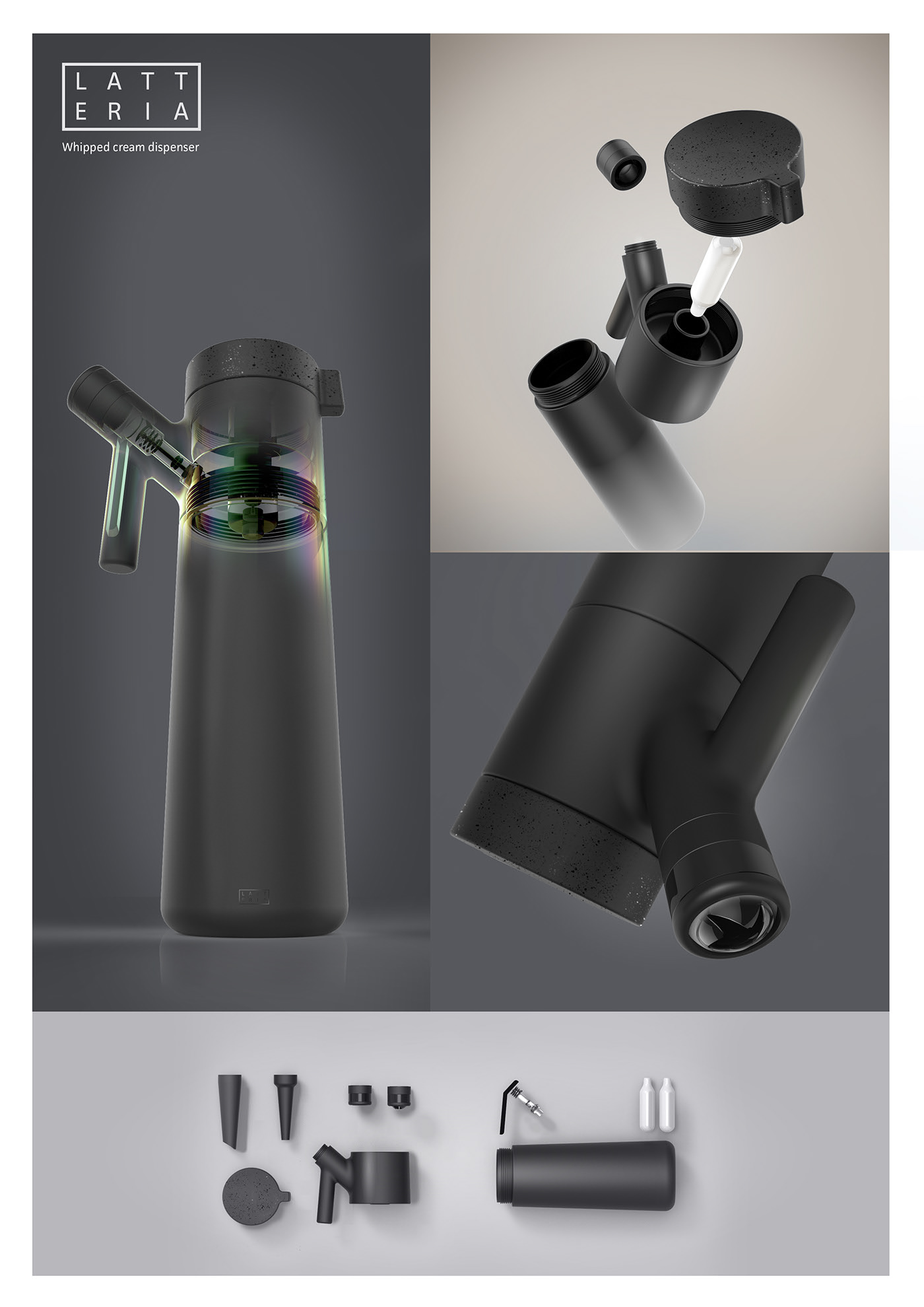 dairy，User experience，Cream dispenser，