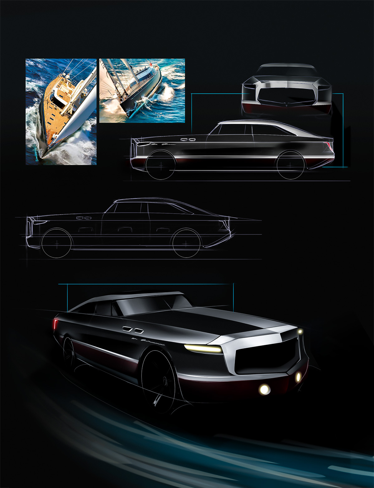 rower ，THE BOATER，automobile，