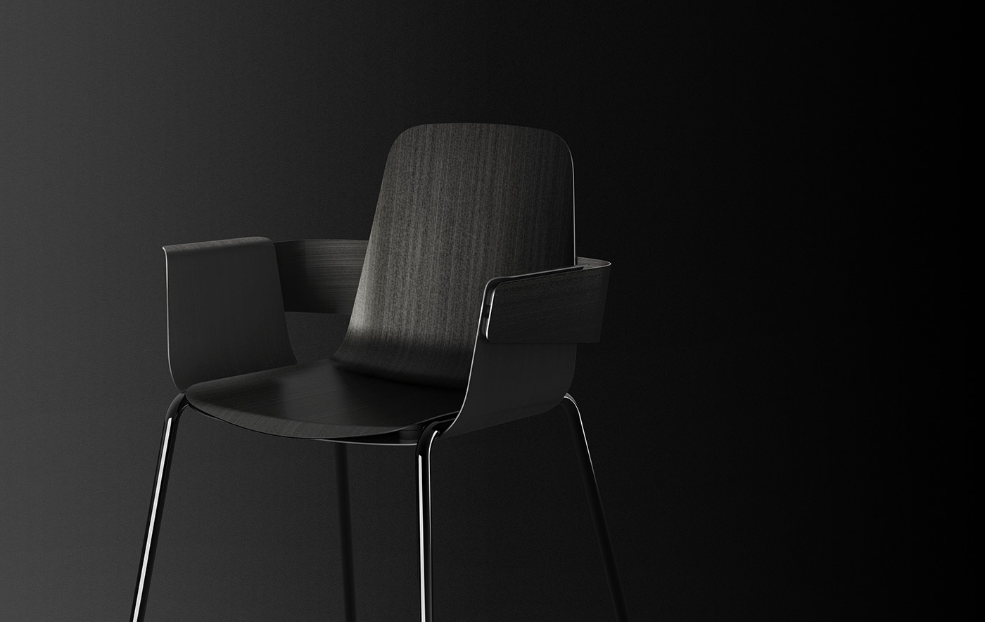 chair，MASION，compound material，