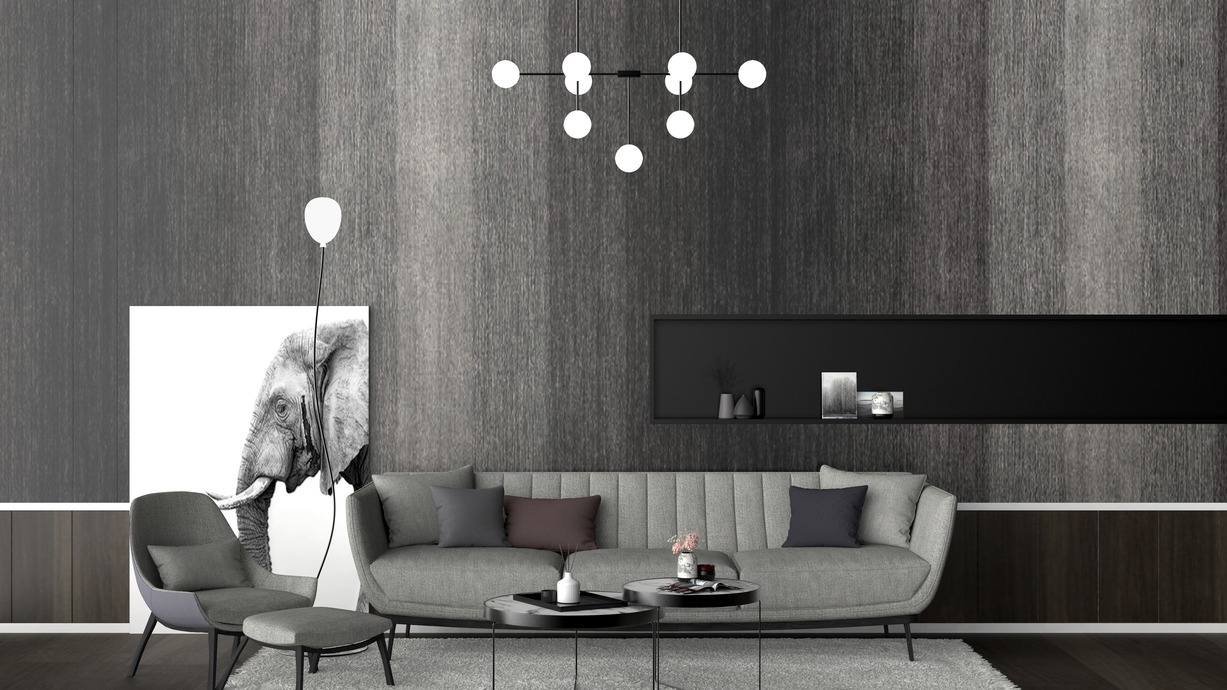 Lighting，lamp，Floor lamp，Balloon lamp，