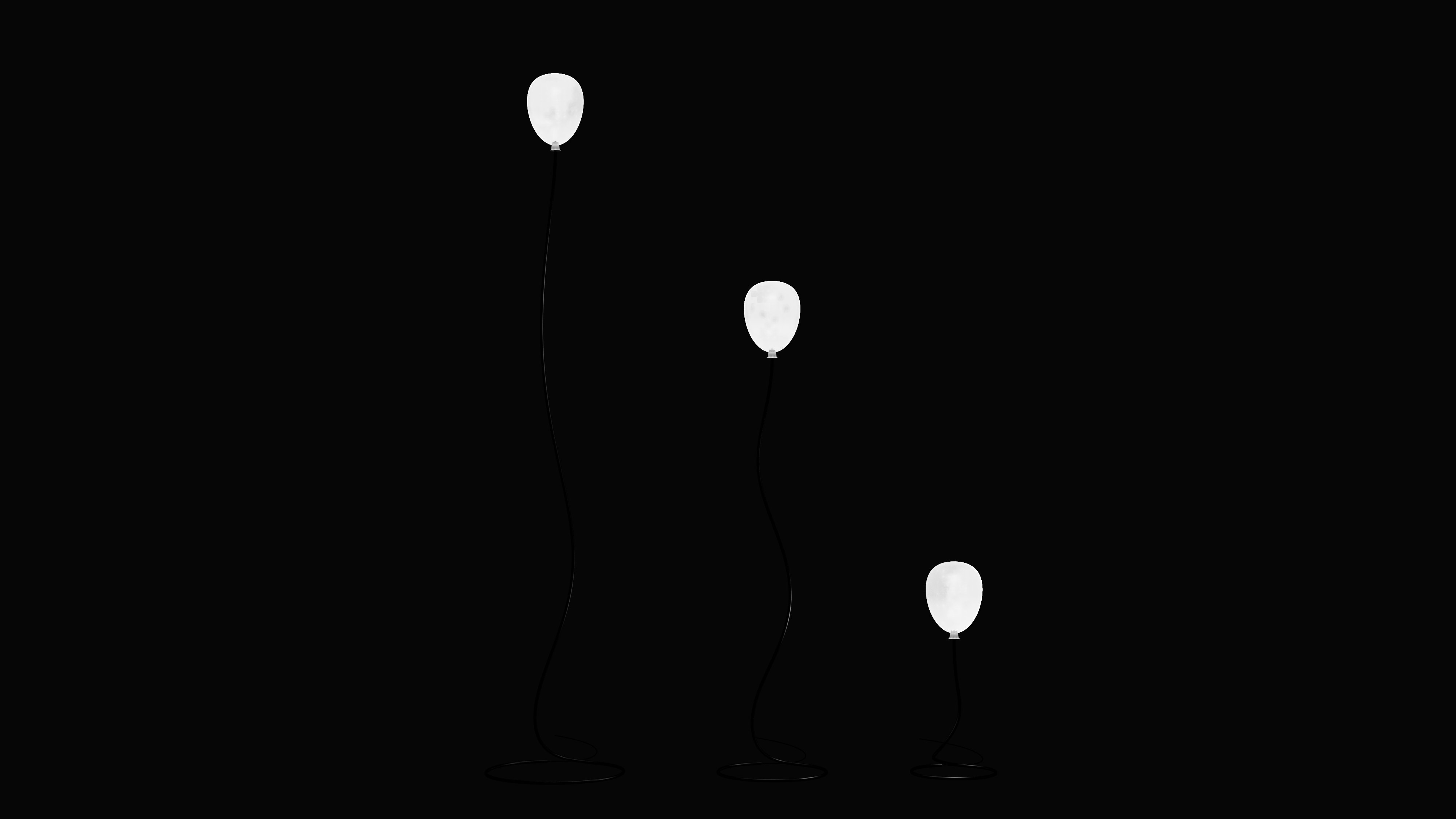 Lighting，lamp，Floor lamp，Balloon lamp，