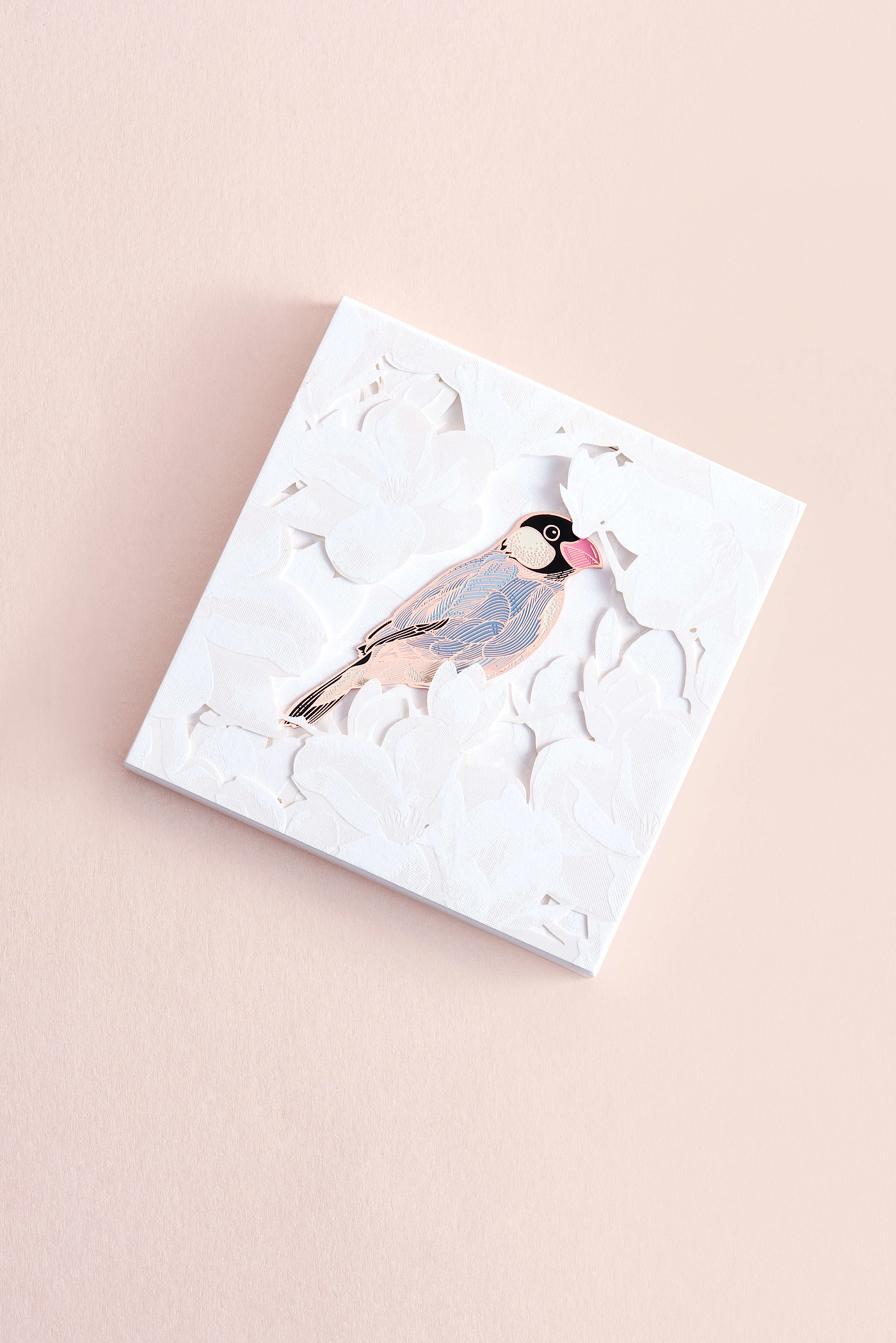 In the palm of your hand，bookmark，delicate，Finch，