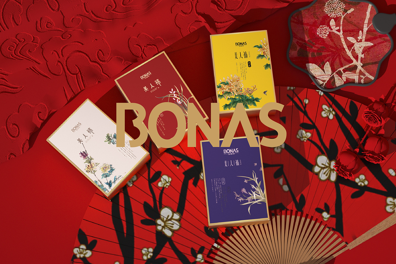 Guochao style design packaging / underwear packaging / forbidden city style / high-end package，