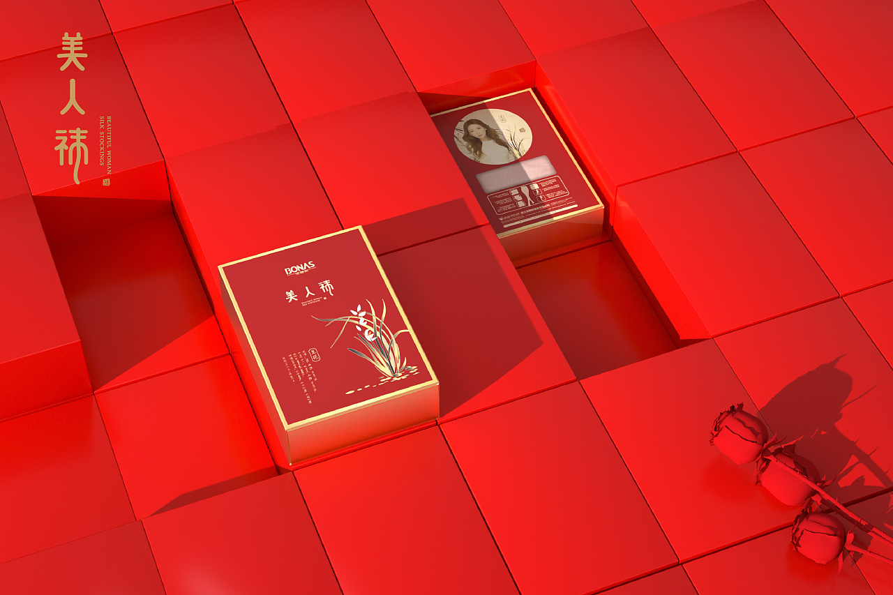 Guochao style design packaging / underwear packaging / forbidden city style / high-end package，