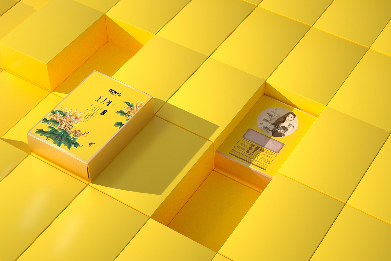 Guochao style design packaging / underwear packaging / forbidden city style / high-end package，