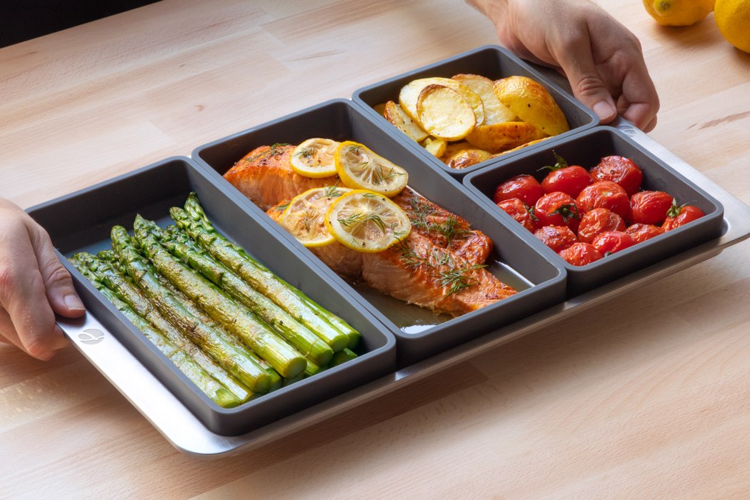 Pan，Kitchenware，separate，silica gel，