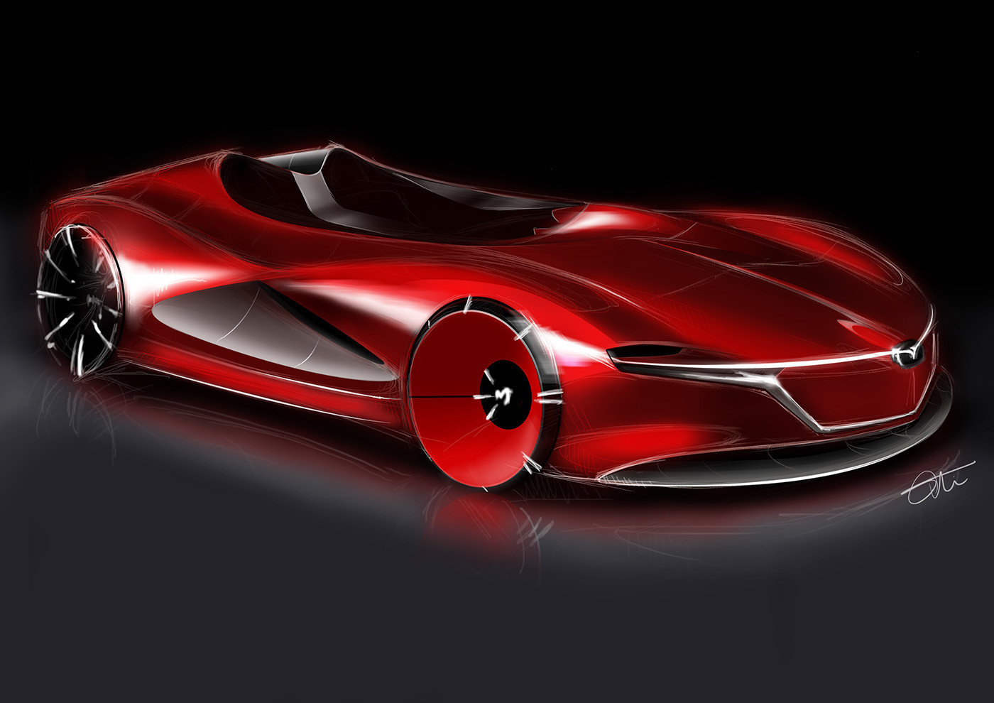 Automatic design，design sketch，Render，product design，industrial design，