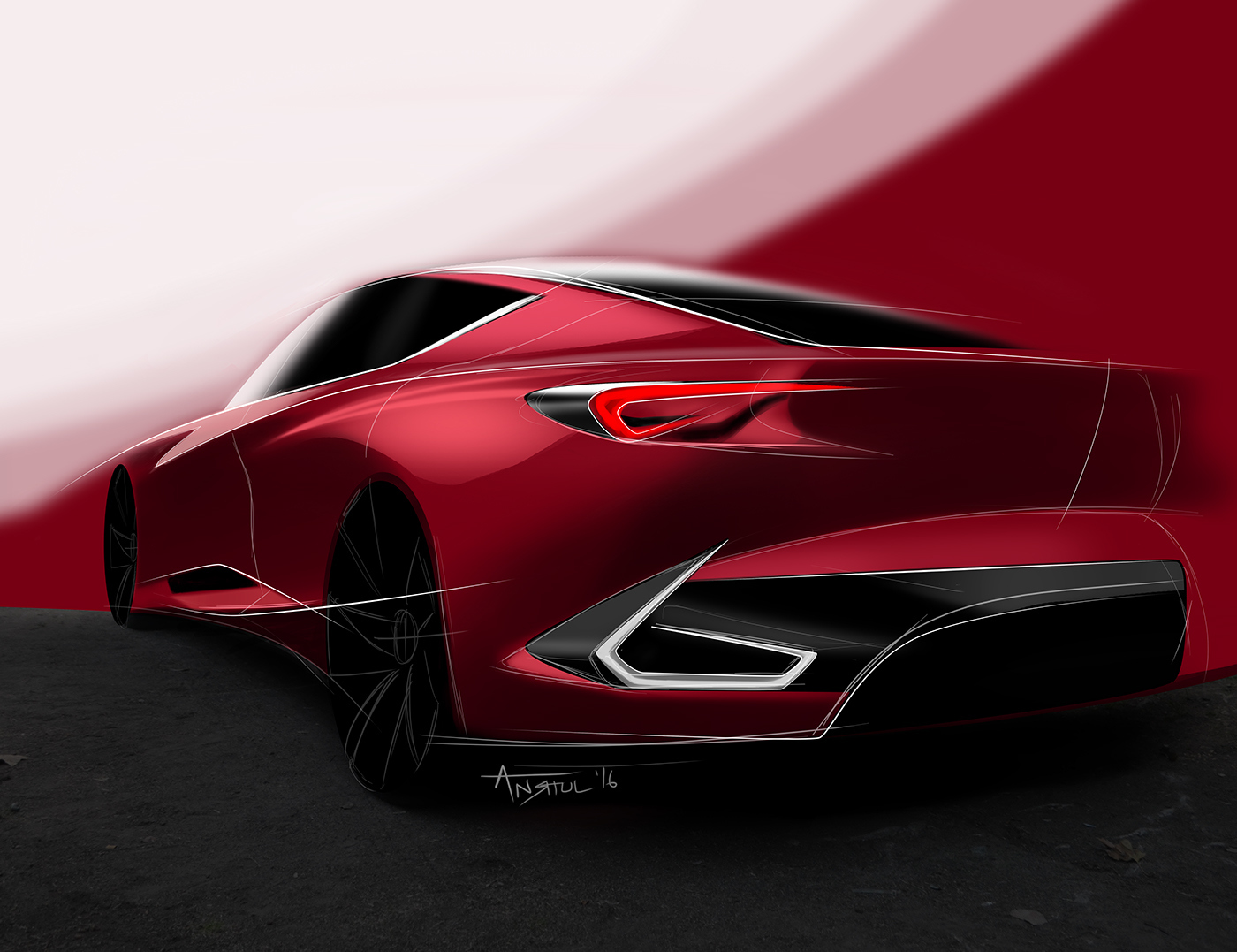 Automatic design，design sketch，Render，product design，industrial design，