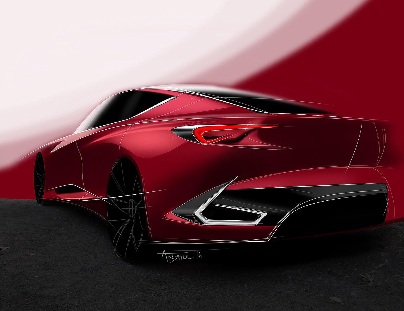 Automatic design，design sketch，Render，product design，industrial design，