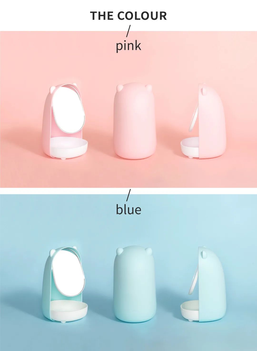 mirror，MINISO，Original design，Household goods，Cosmetic mirror，