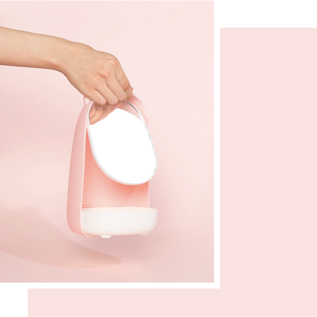 mirror，MINISO，Original design，Household goods，Cosmetic mirror，