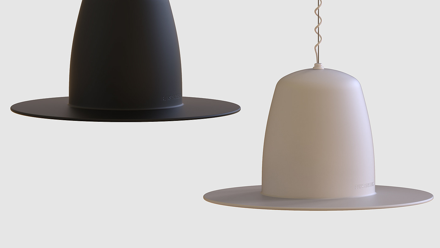 Hat，lamp，black，museum，