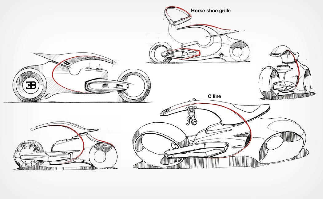 Bugatti，LUIGI COLANI，concept，motorcycle，