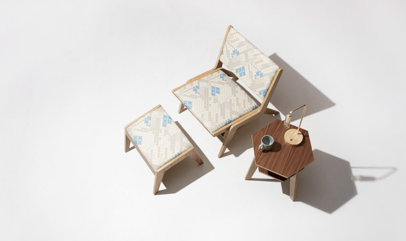 Usonia，furniture design ，arm chair，