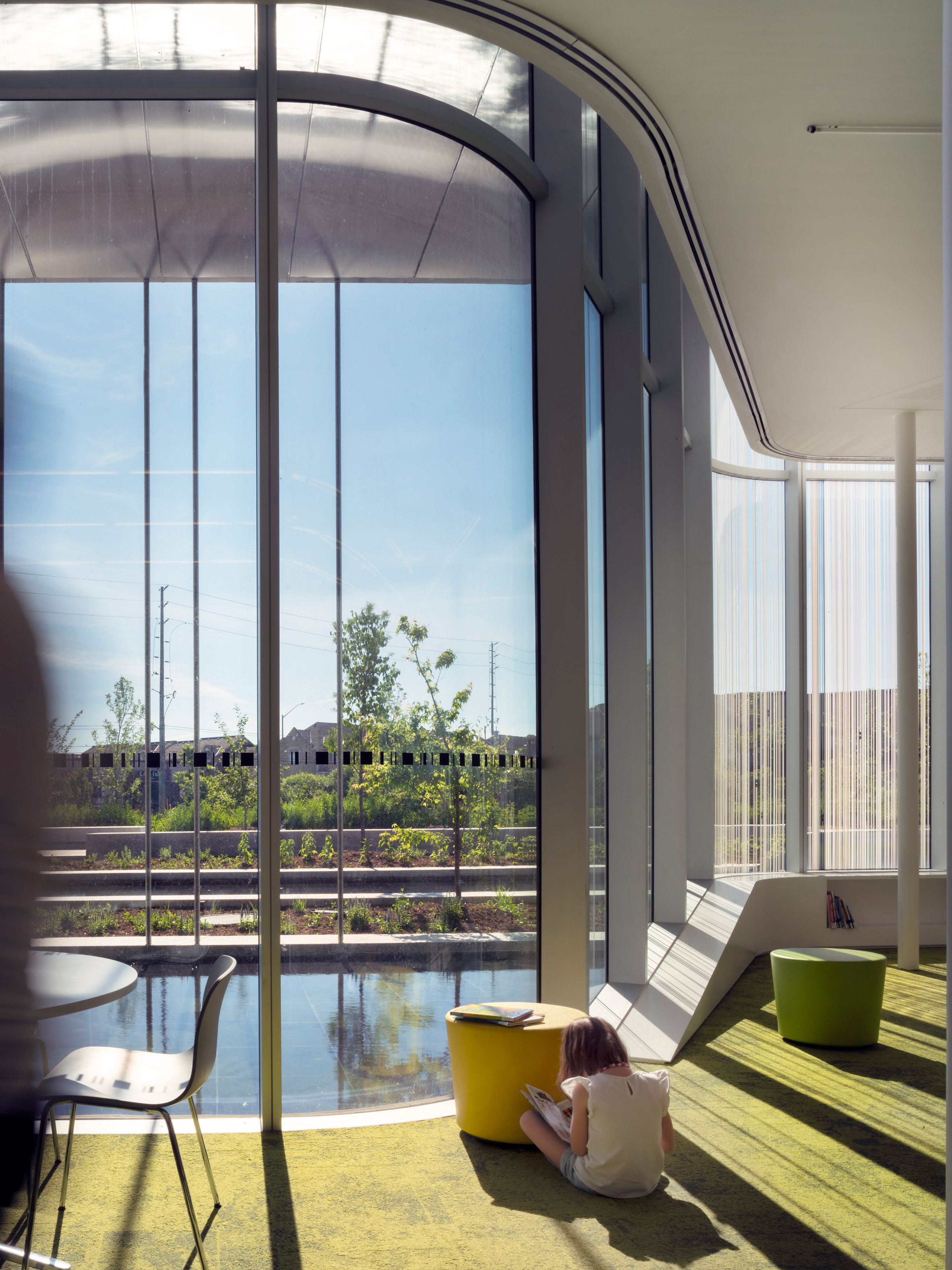 Rdha Public Library，Architectural design，Scenery，