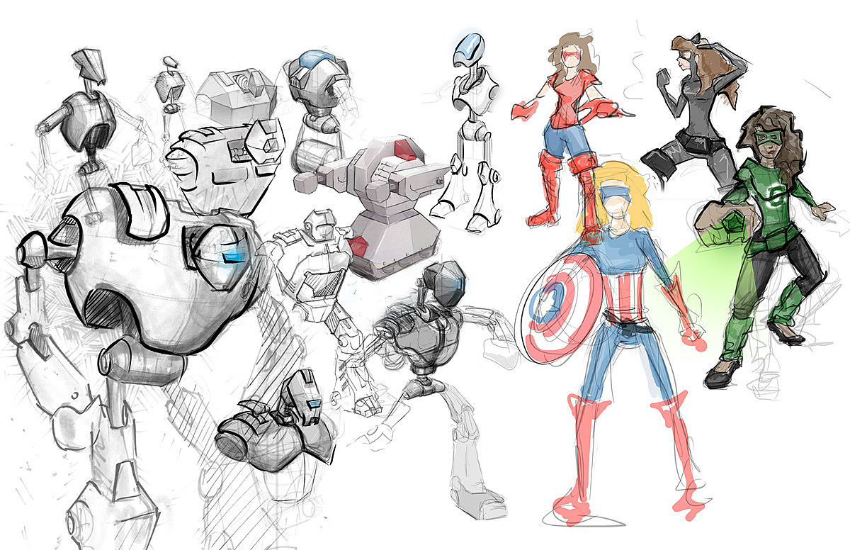 product design，industrial design，Hand drawn collection，