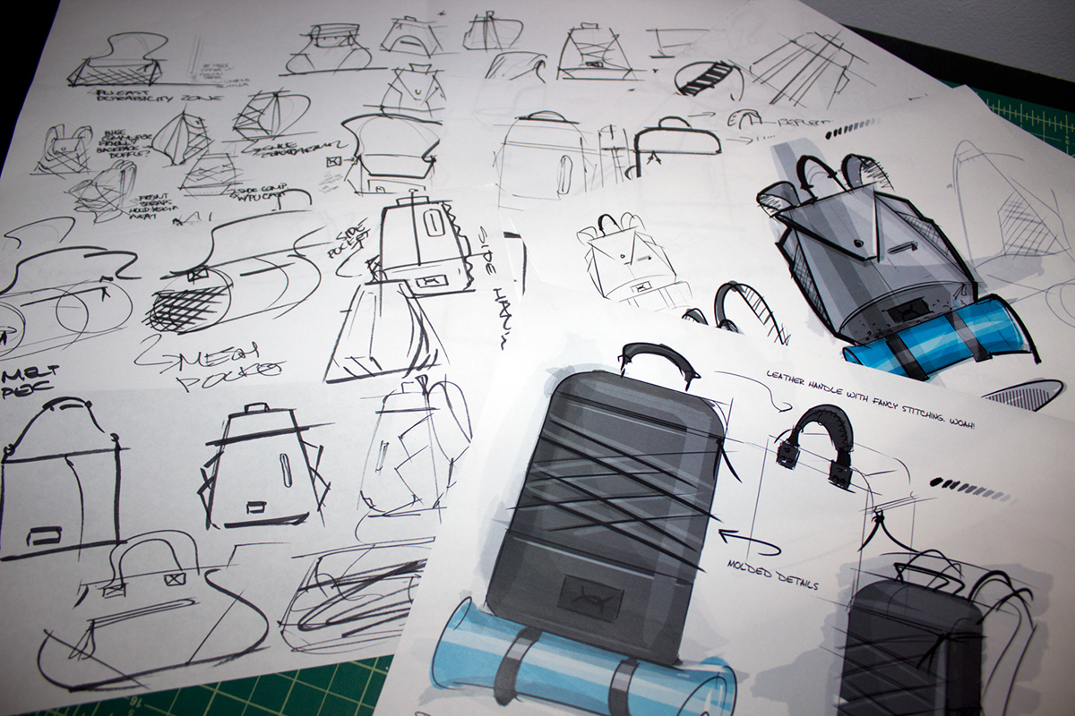 product design，industrial design，Hand drawn collection，