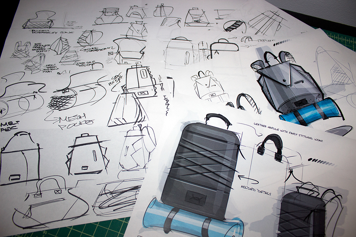 product design，industrial design，Hand drawn collection，